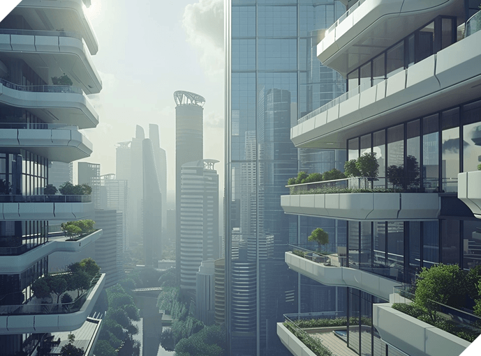 High-Rise Construction TMT Rebars and Steel